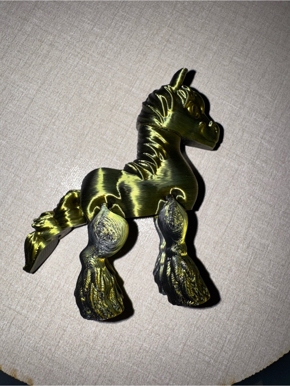 3d Printed Horse Toy Set of 6 - Picture 6 of 7